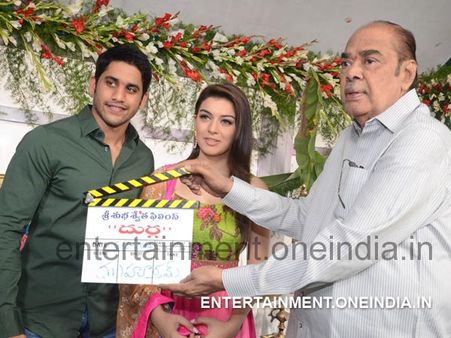 Muhurtham Photos: D Ramanaidu Launches Naga Chaitanya's Durga