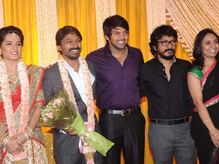 Actor Krishna's Wedding Reception Photos