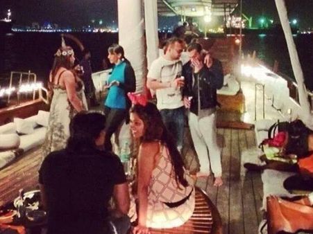 Photos: Karan Singh Grover's Birthday Party On Yatch With Jennifer Winget