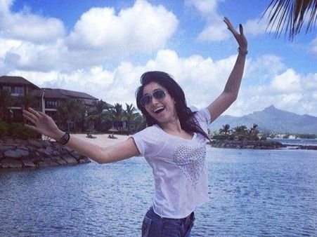 Tamanna's Pics From The Sets Of Her B-Town Flick