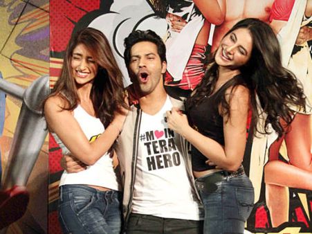 Ileana D'Cruz Saves Varun Dhawan