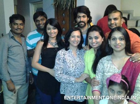 Photos: Yash At Radhika Pandit's Birthday Bash