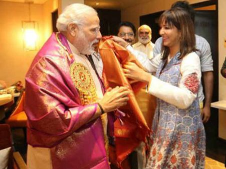 I Support Narendra Modi, But Won't Contest Election: Lakshmi Manchu