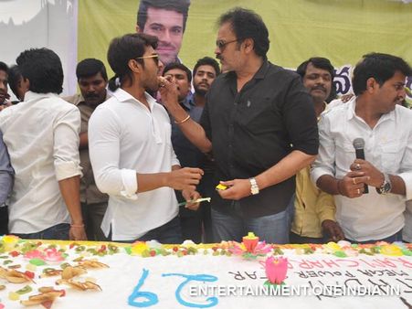 See Pictures: Ram Charan Teja Celebrates 29th Birthday With Fans