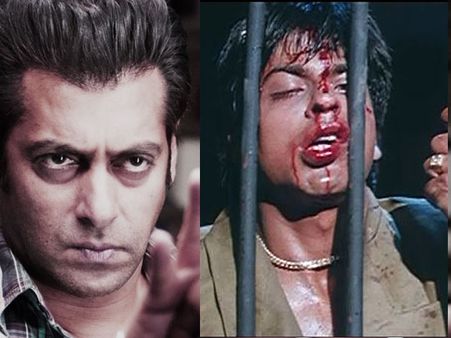 After Hugging, Salman Punches Shahrukh In The Face; SRK Bleeds!