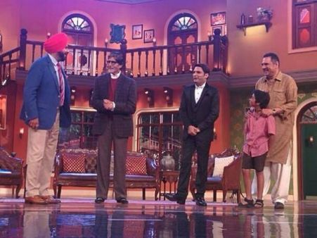 Amitabh Bachchan Had A Time Of His Life On Comedy Nights With Kapil!