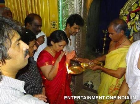 Photos: Shivaraj Kumar Visits Holy Places For Geetha's Election Campaign In Shimoga