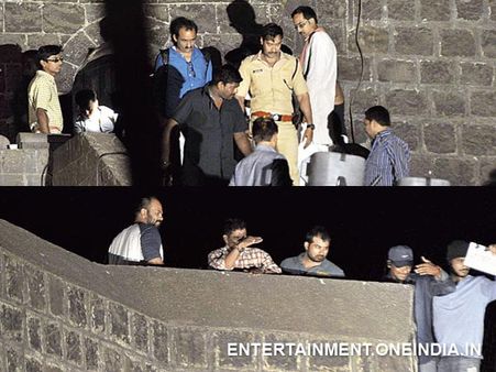 Ajay Devgn Spotted In Worli Fort At Night!