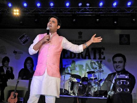 Comedy Nights' Kapil: Don't Eat Pakodas, Go Vote!