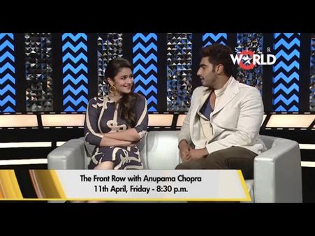Arjun Kapoor Loved Kissing Me: Alia Bhatt On Anupama Chopra's Show!