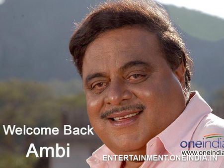 Welcome Back Ambi: Rebel Star Ambareesh Returns