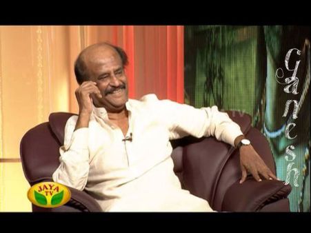 Rajinikanth's Interview To Jaya TV - Part 1