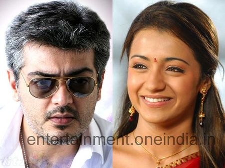 Trisha Teaming Up With Ajith Is Just A Rumour?
