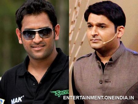 When Dhoni Pleasantly Surprised Kapil On Comedy Nights' Sets!
