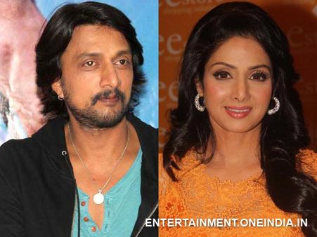 Kiccha Sudeep, Sridevi In Vijay-Chimudevan's Film