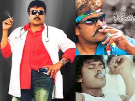 Pictures: Telugu Actors, Actress Smoking On Screen