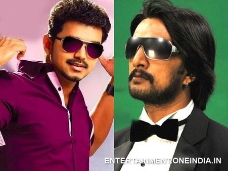Kiccha Sudeep To Lock Horns With Ilayathalapathy Vijay In Tamil Film