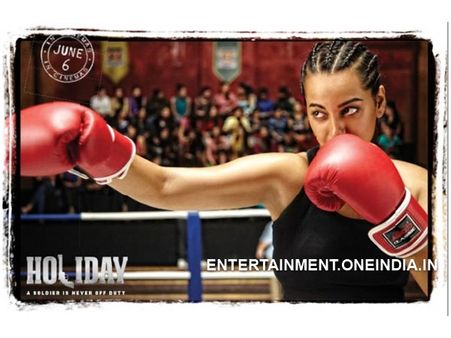 Which Boxing Champ Trained Sonakshi For Holiday?