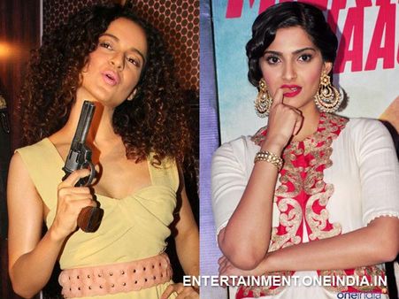 See How Kangna Ranaut Fires Back At Sonam's Comments!