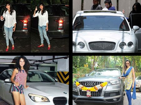 Bollywood Babe's Swanky Car Collection