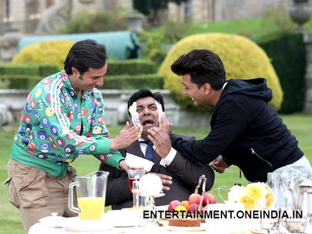 When Saif And Riteish Gave Ram Kapoor A Facial!