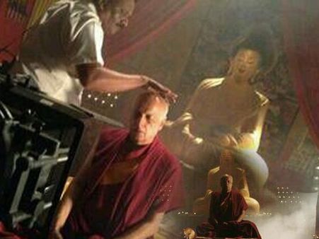 Mahesh Bhatt As Bald Buddhist Monk In Siddhartha
