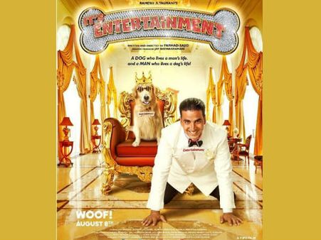Its Entertainment Trailer: Akshay Fights Dog In Doggy Style