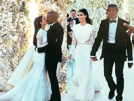 JUST OUT: Kim Kardashian n Kanye West Wedding Photos