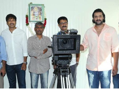 Prabhas Launches Gopichand's New Movie; Opening Ceremony Photos