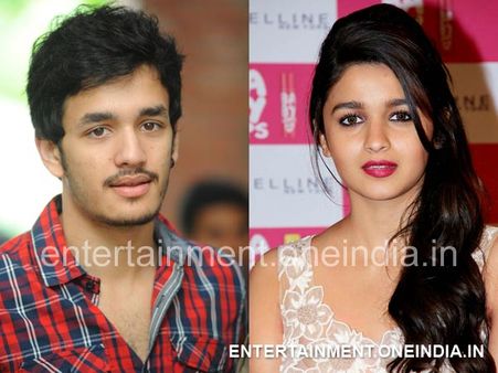 Akhil Akkineni To Romance Alia Bhatt In Debut Film!