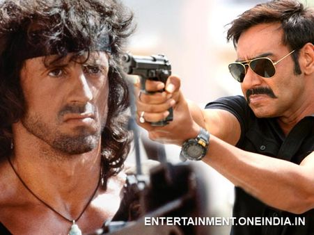 Clash Between Ajay Devgn And Sylvester Stallone