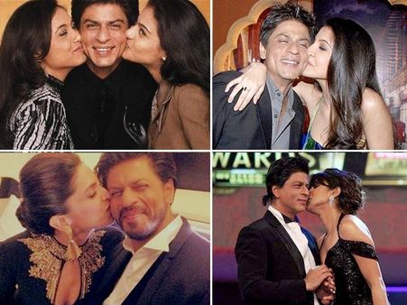 Women Who Kissed Shahrukh Khan Off-Screen