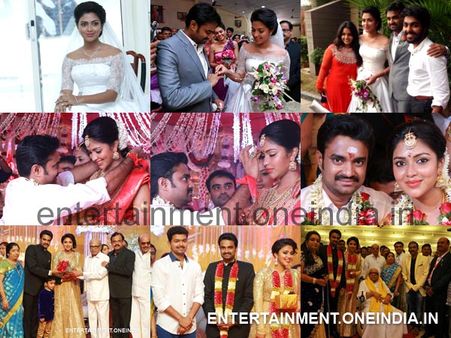 Pics: Best Of Amala Paul-Vijay's Engagement, Wedding & Reception
