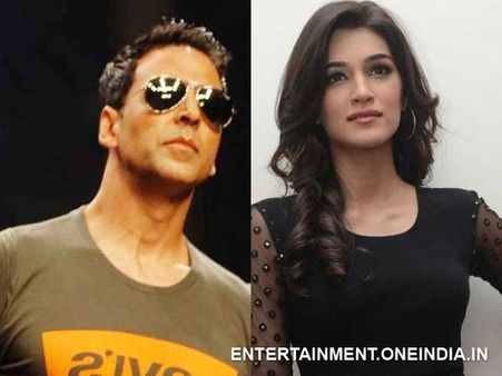 Newbie Kriti Sanon To Pair With Akshay In Singh Is Bling