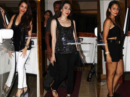 Pics From Karisma Kapoor's Birthday Party