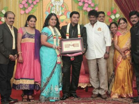 Photos: Producer Swaminathan's Son's Wedding Reception