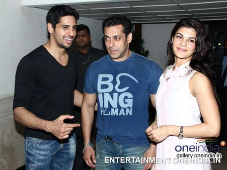 Salman, Jacqueline Attend Ek Villain's Success Party