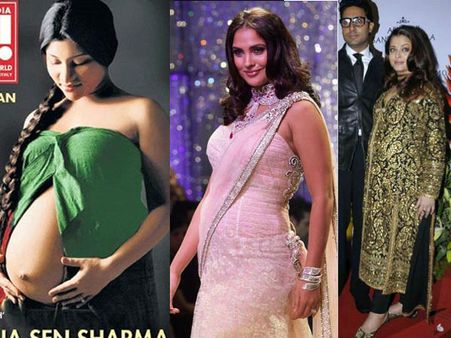 Actresses Who Flaunted Baby Bump In Public