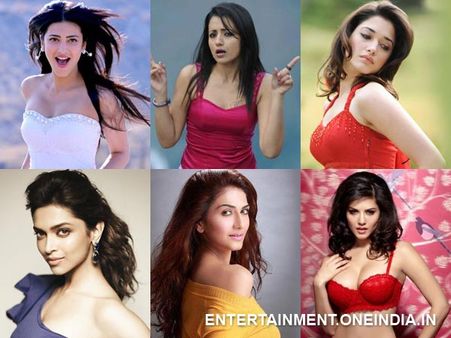 South Actresses In FHM's 100 Sexiest Women Of India