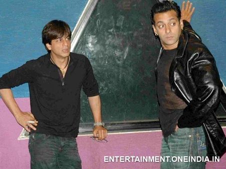 Pics: Shahrukh, Salman Khan Moments Together