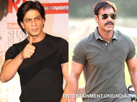 Shahrukh Wishes 'Good Luck' To Ajay Devgn's Singham Returns!