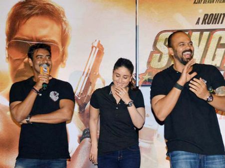 Ajay Devgn 'Singham Returns' Trailer Launch Pics