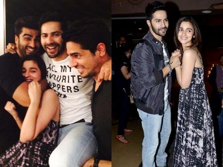 Pics: Alia Gets Bullied By The Boys At Humpty Sharma Ki Dulhania Special Screening