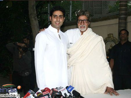 There Is No Competition With Dad: Abhishek Bachchan