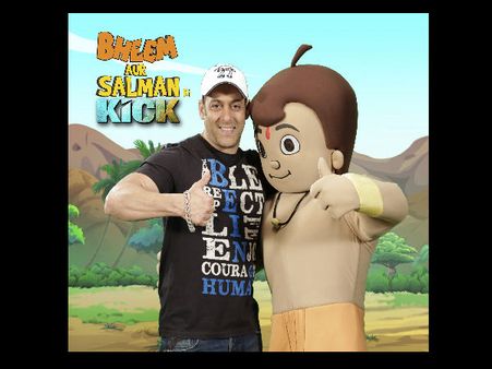 Salman Khan & Chhota Bheem KICK It Together For POGO