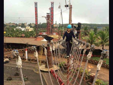 When Shraddha Das Got Into Adventurous Mood! See Photos