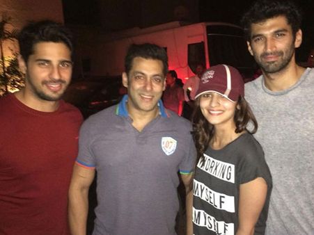 SEE PICS: Salman Khan 'Kick' Special Screening At Yash Raj Studios