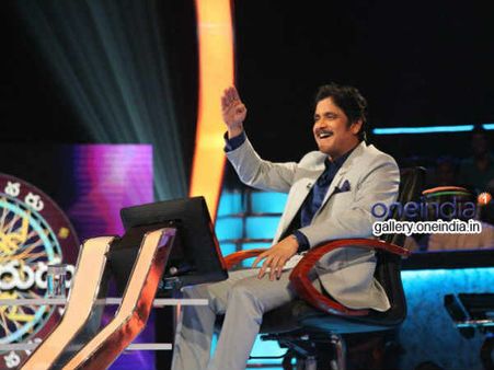 Nagarjuna Enjoying Pressure, Pleasure Of Meelo Evaru Koteeswarudu