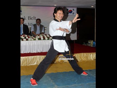 Tiger Shroff Receives Black Belt Honour (See Pics)