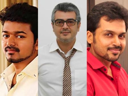 Vijay, Ajith, Karthi Considered For Moondru Mugam Remake